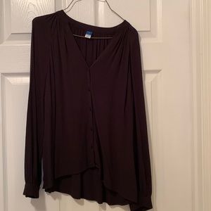 Old Navy black blouse